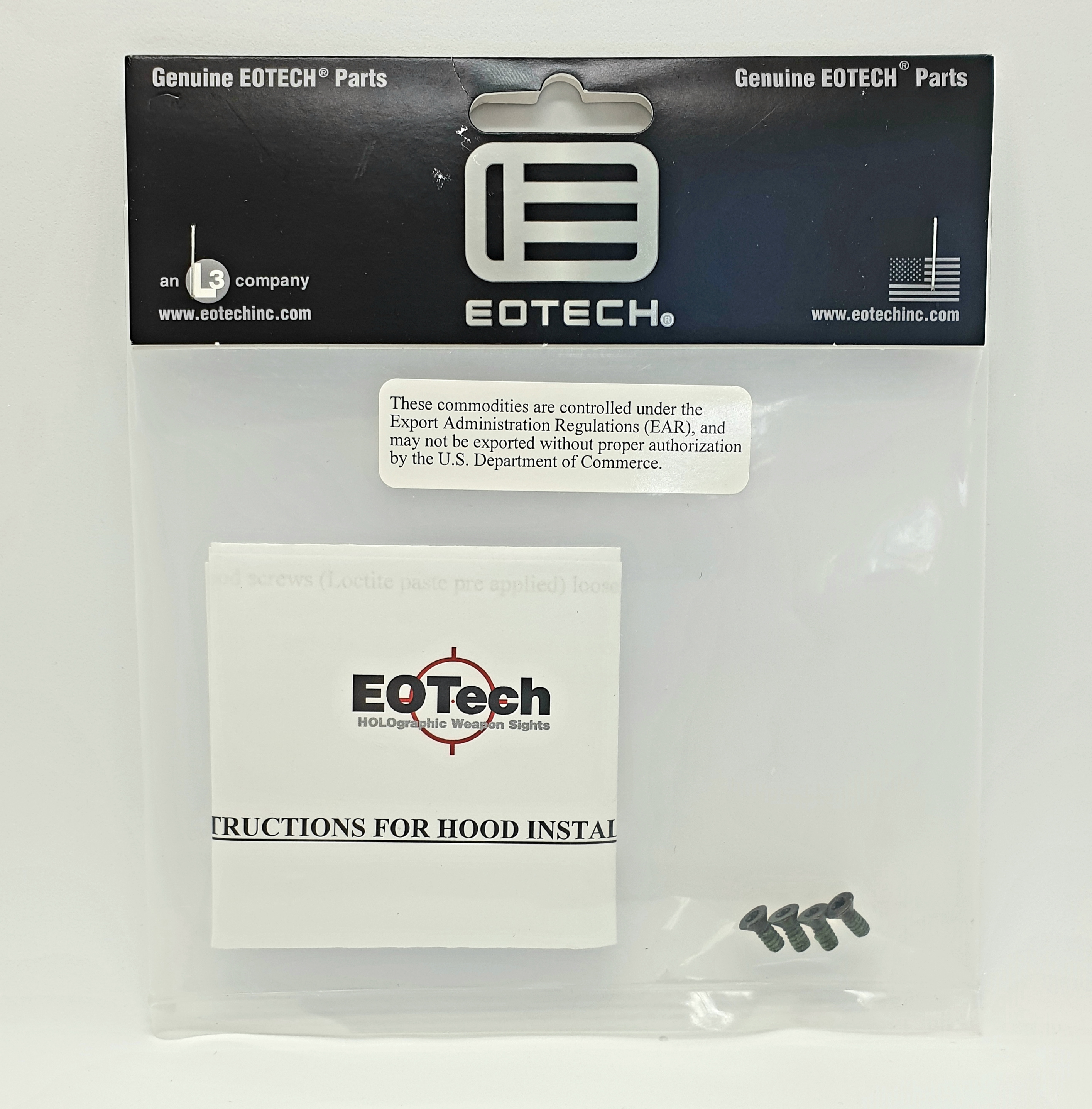 EOTECH Hood screw kit w/loctite (9-N1101)
