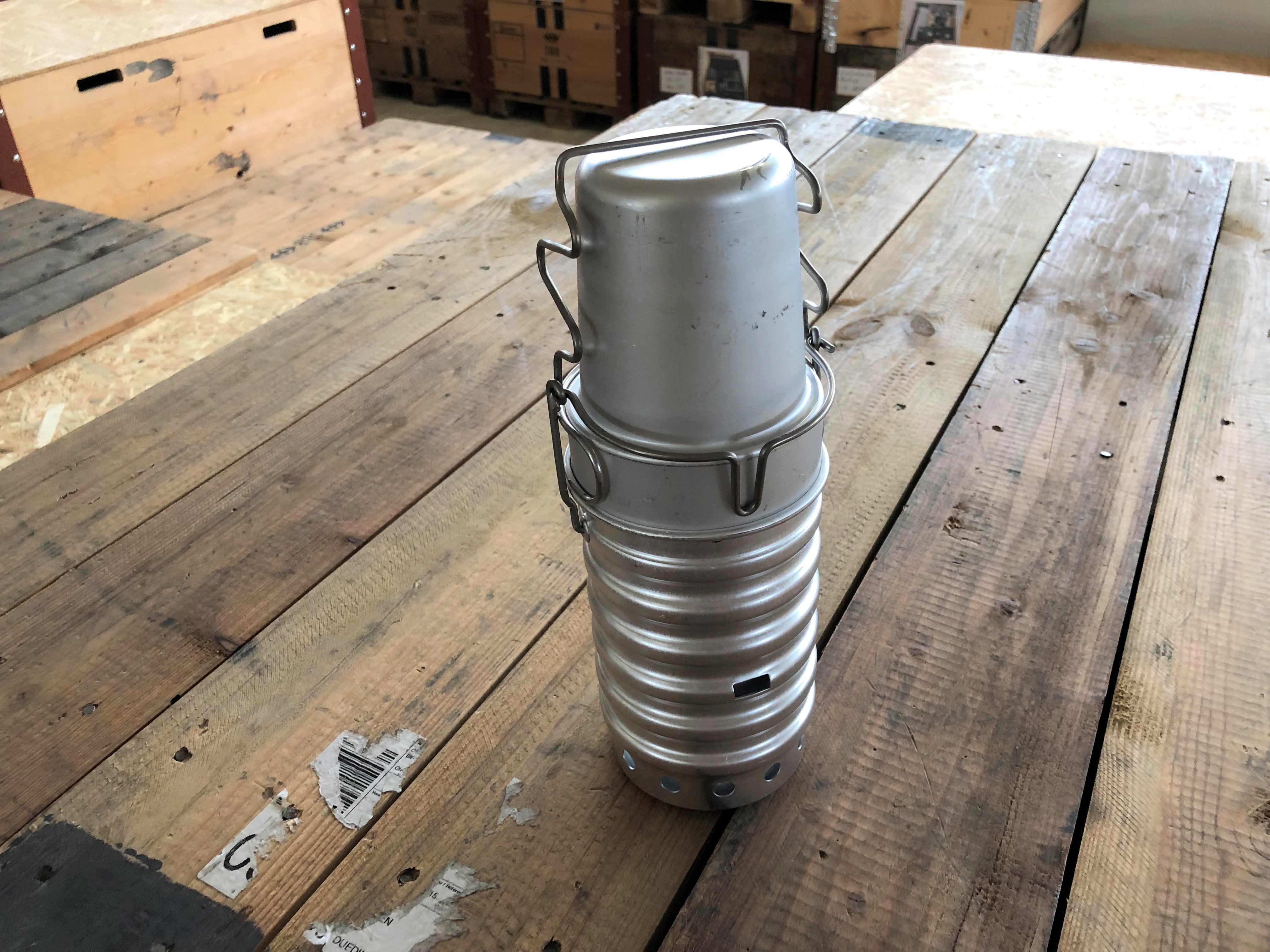 Schweizer Armee Heizflasche, Bordeflasche, Feldflasche