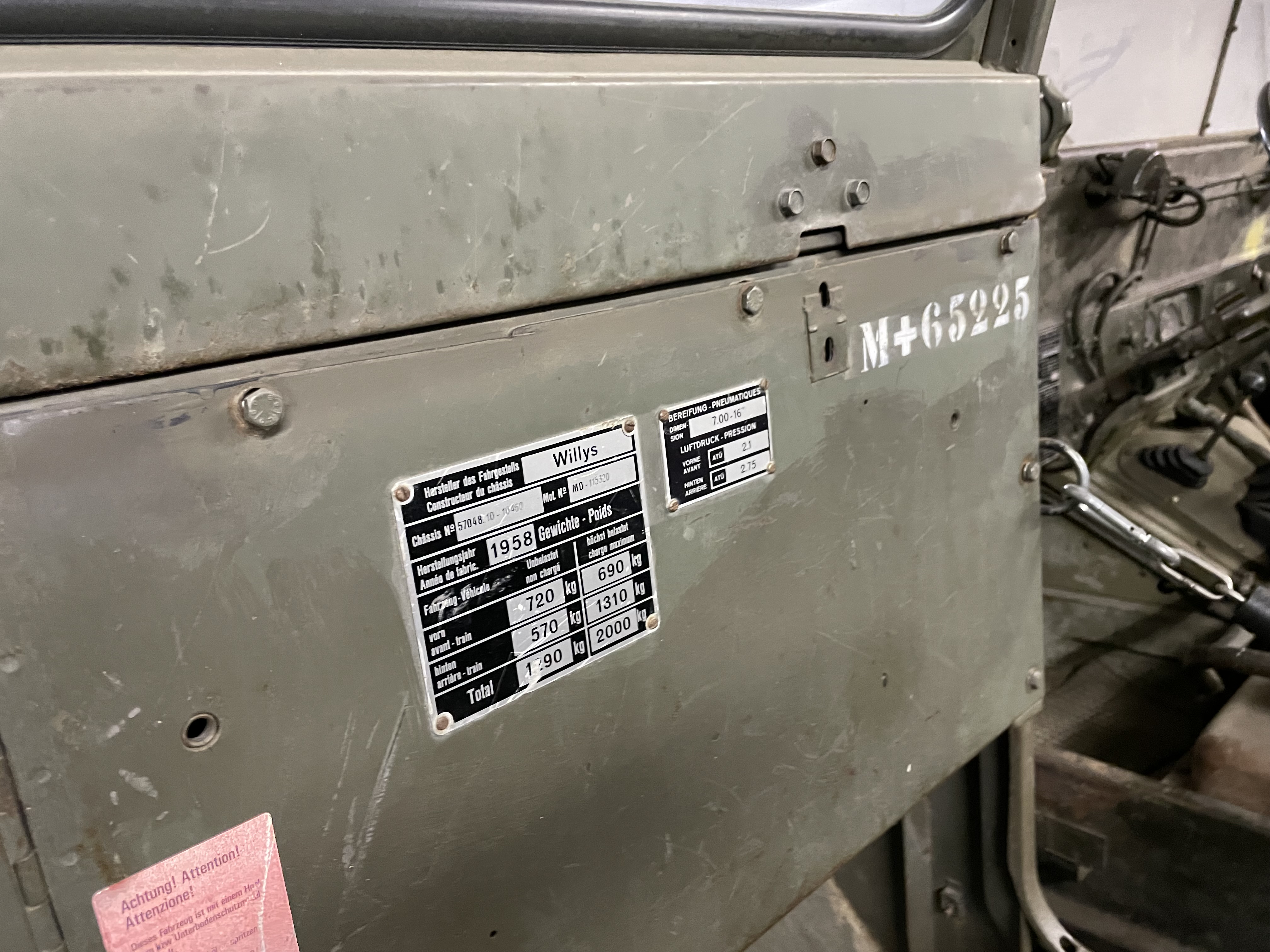 IMG_7487 Jeep M38 A1 orig. zustand Erstlack