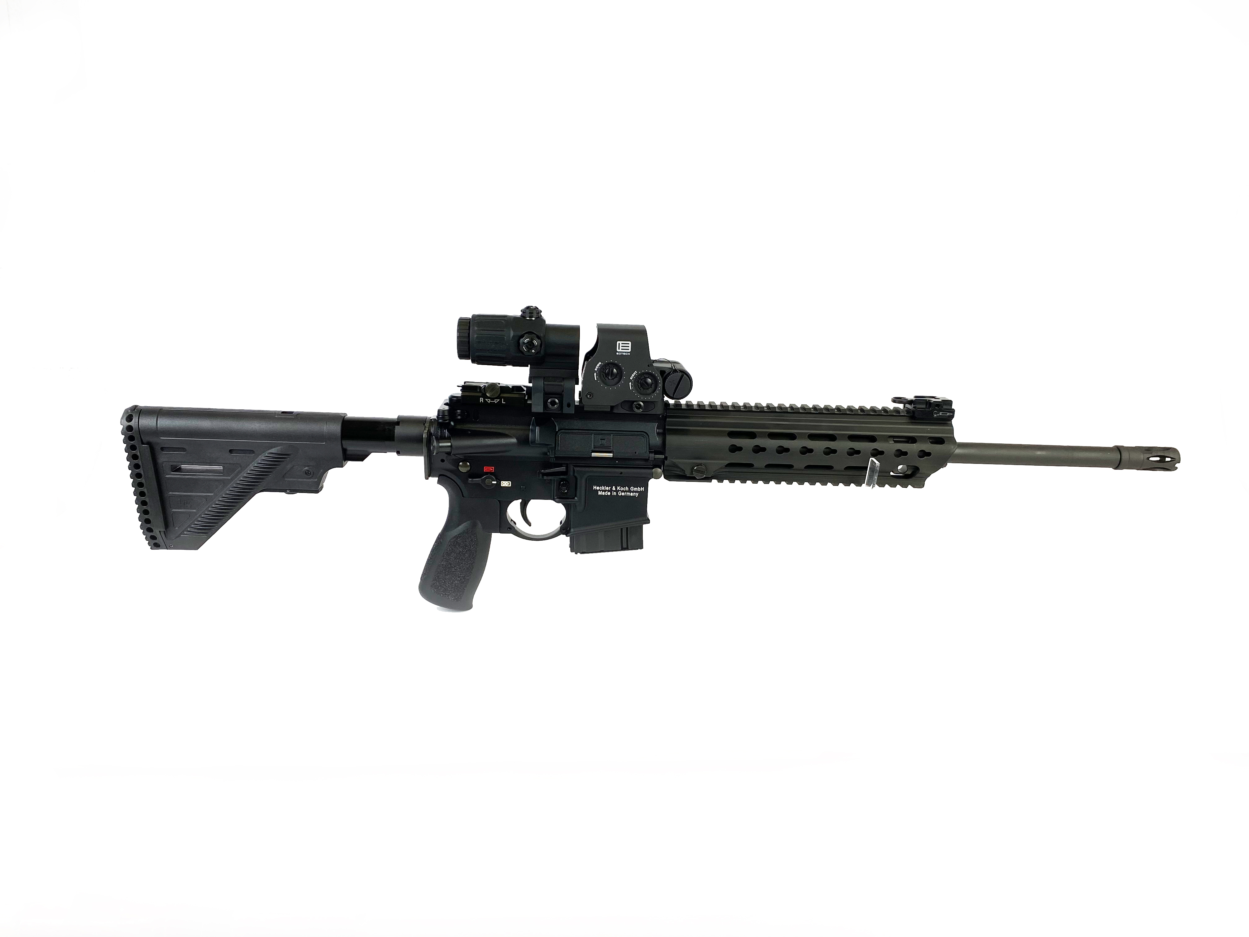 HK MR223 A3 Slim Line 16,5" schwarz + Eotech EXPS3-0 + G33