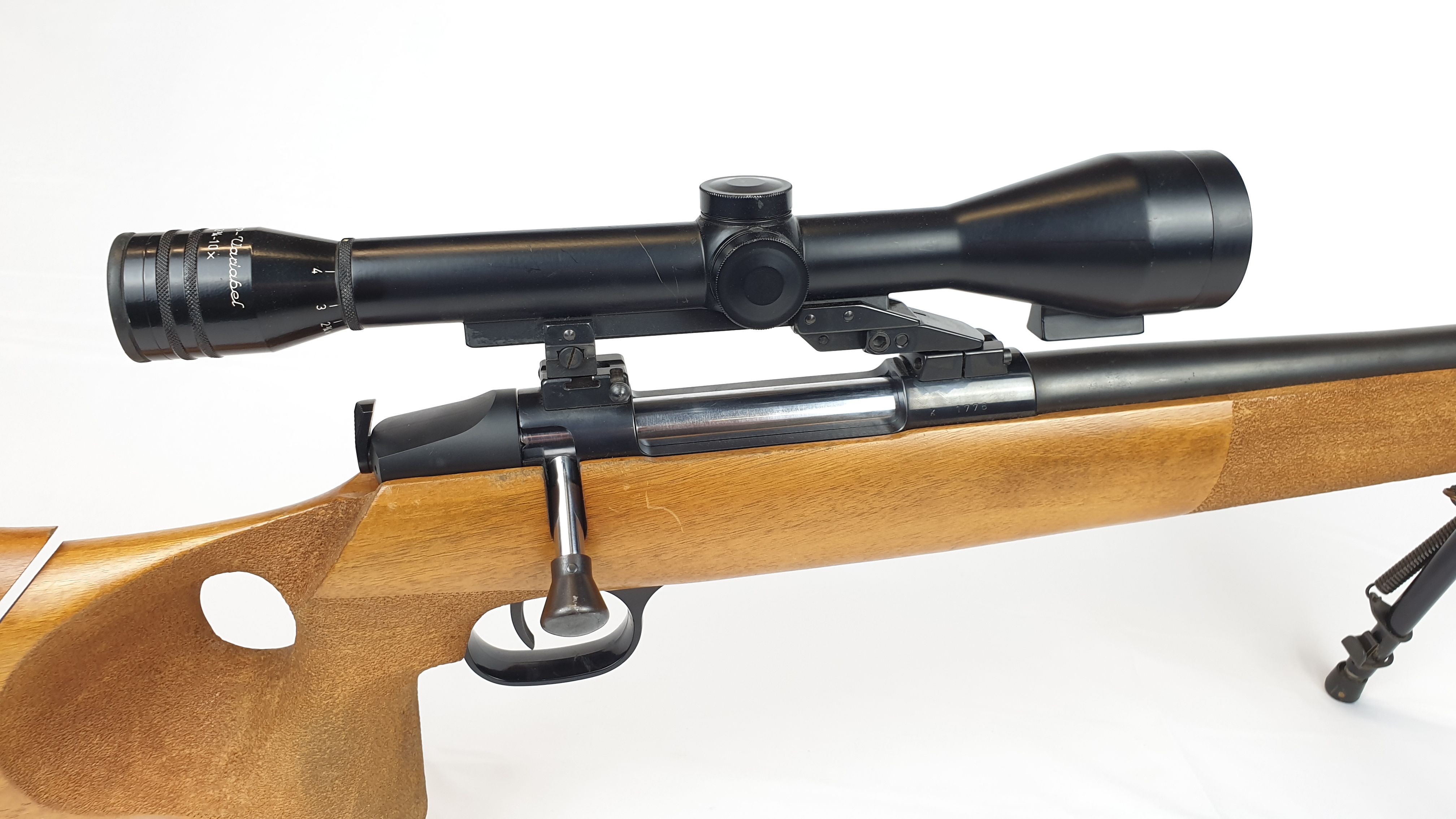 Scharfschützengewehr Walther JR mit ZF Hertel & Reuss 3-10x50