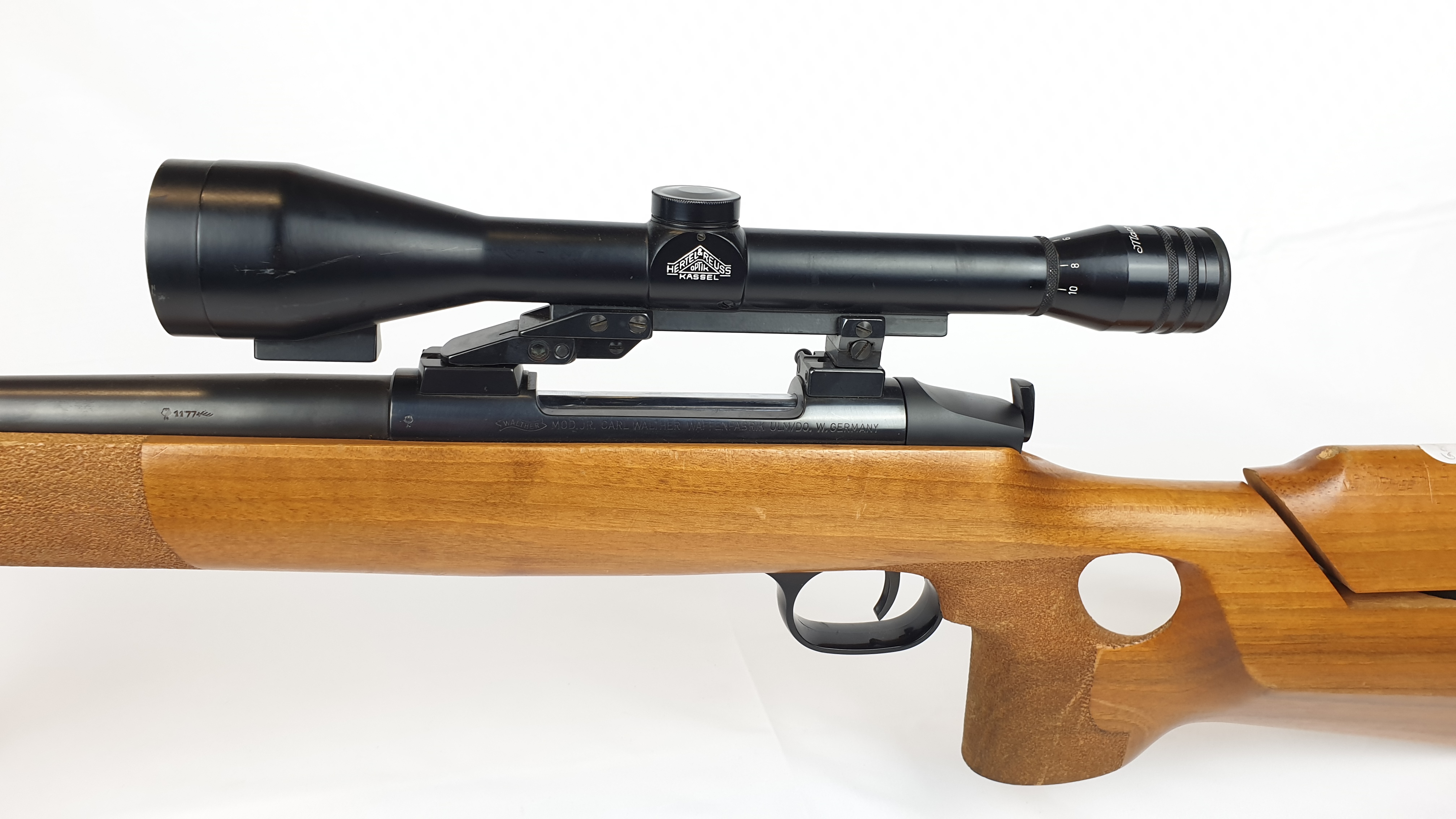 Scharfschützengewehr Walther JR mit ZF Hertel & Reuss 3-10x50