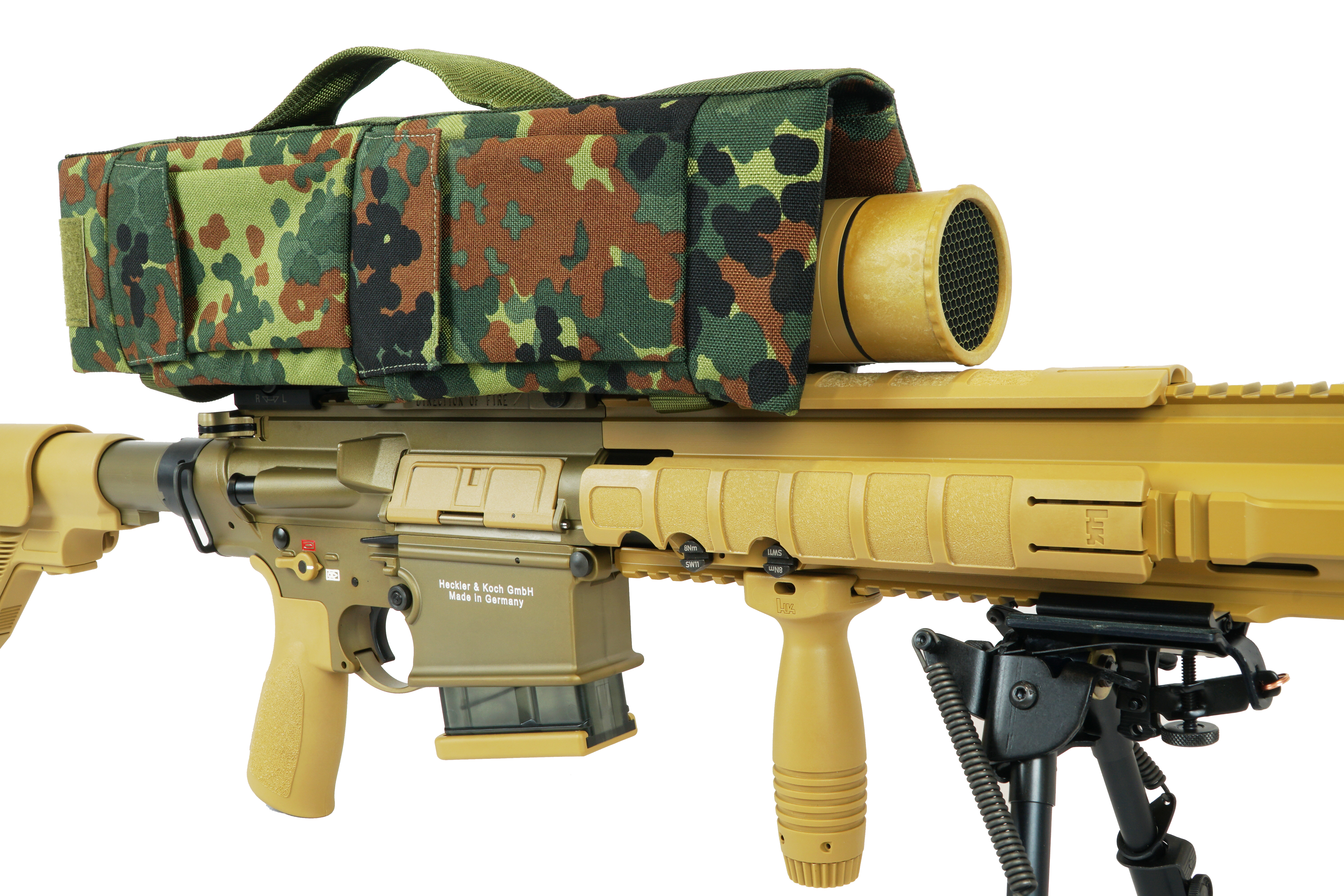 Schutzhülle Zf + Tragesystem, flecktarn
