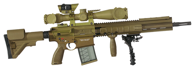 HK SLB G28 Z, .308, sand, mit ZF