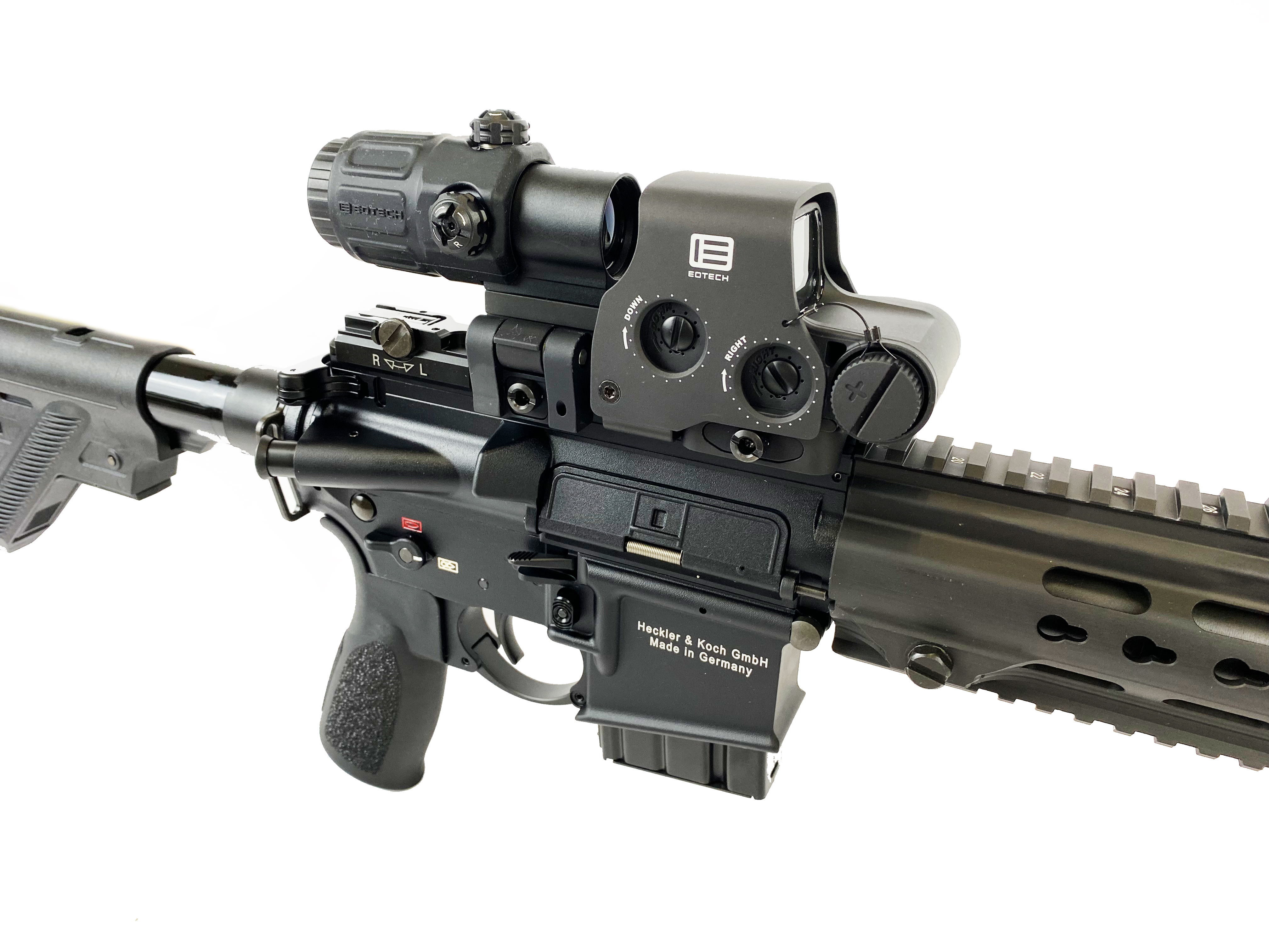 HK MR223 A3 Slim Line 16,5" schwarz + Eotech EXPS3-0 + G33