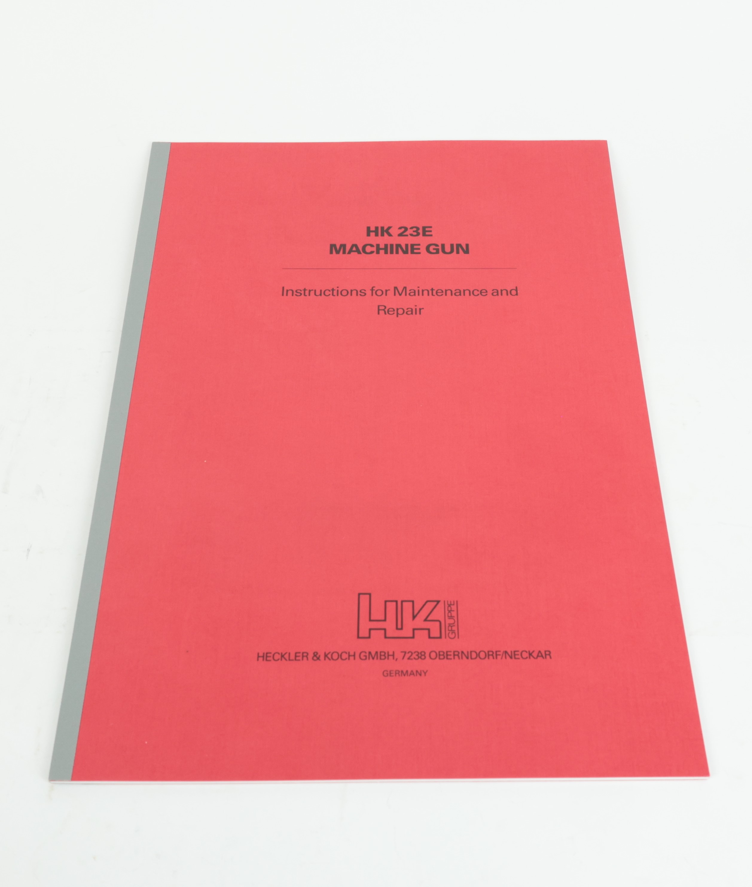 Wartungsanleitung HK23E englisch
