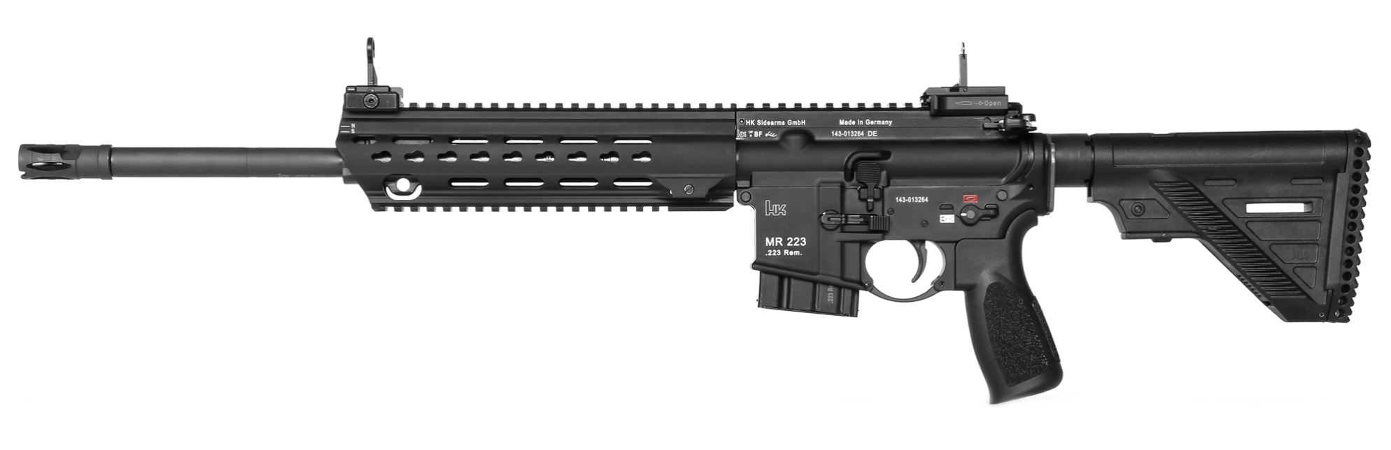 HK MR223 A3 Slim Line 16,5" blk langer Handschutz