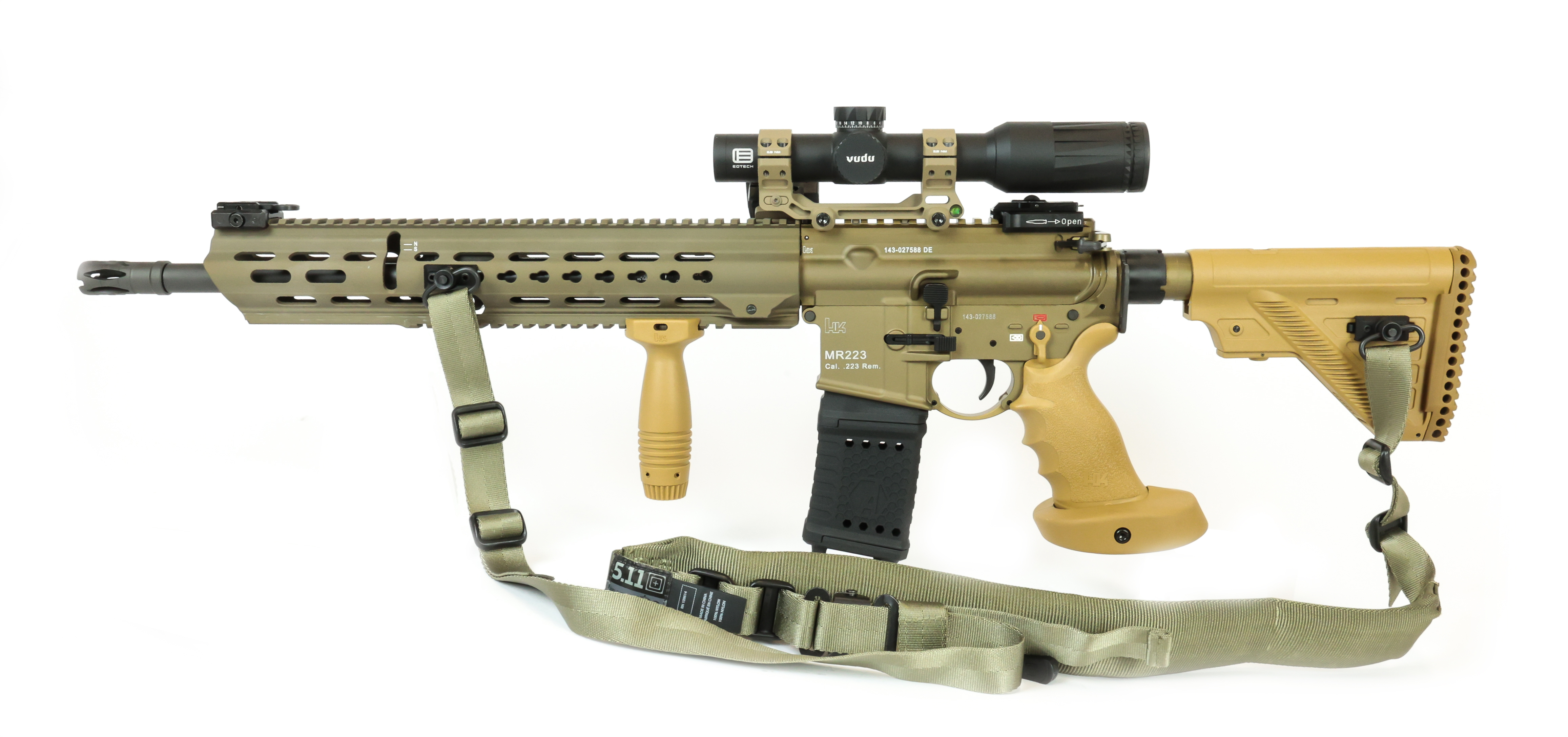Set HK MR223 A3 Slim Line 16,5" sand + LCM + Vudu