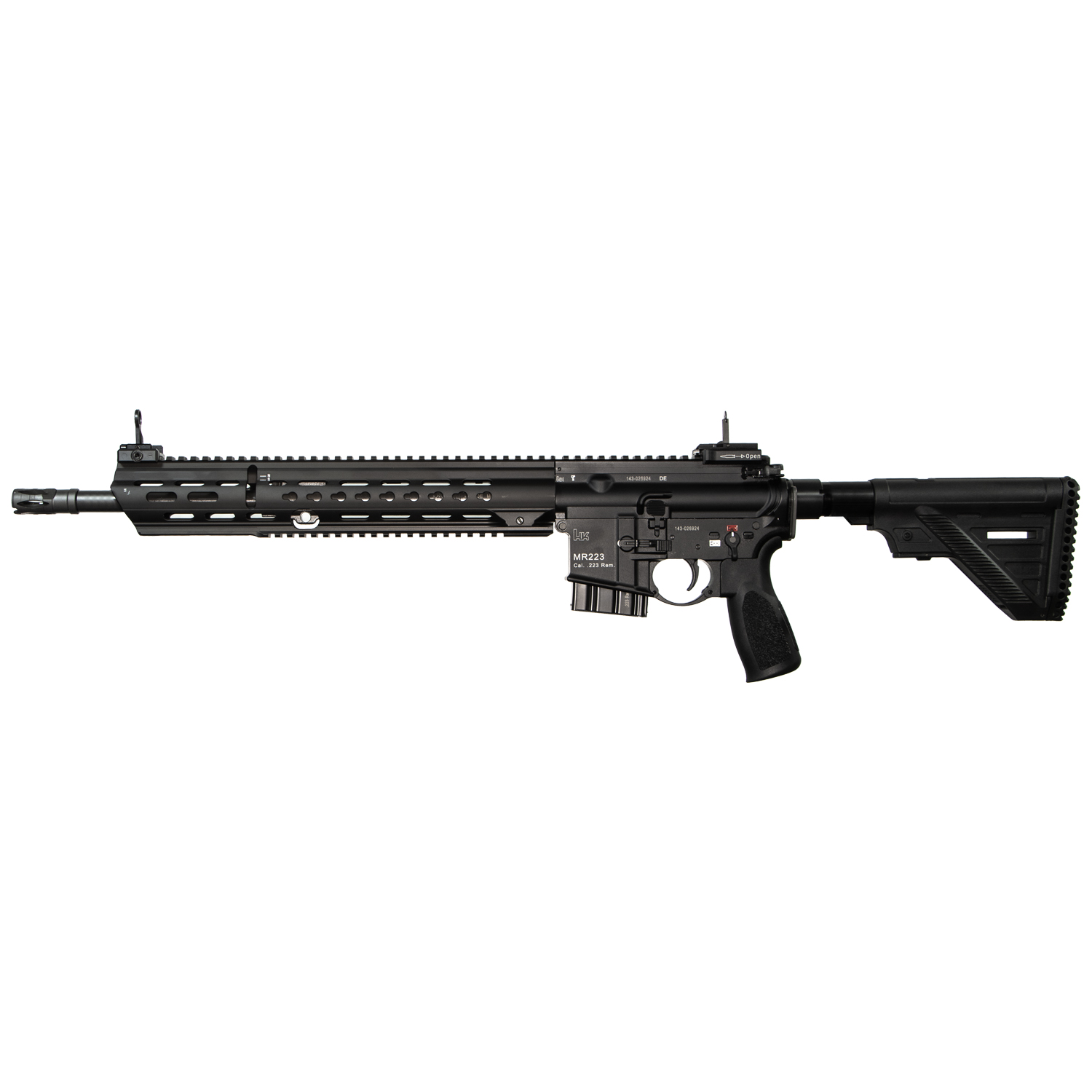HK MR223 A3 Slim Line 16,5" blk langer Handschutz