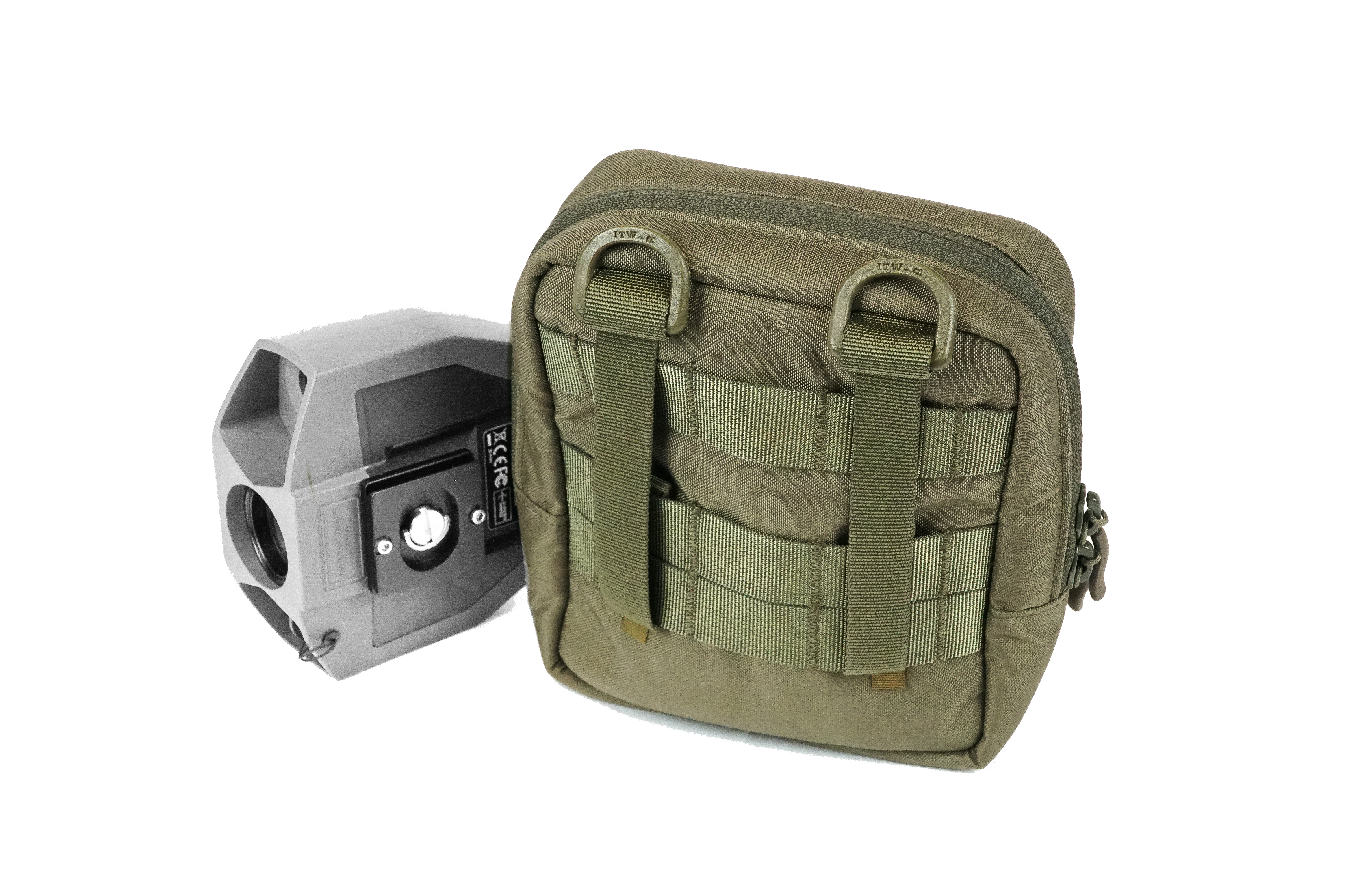 Transporttasche Terrapin steingrau/oliv TRP-X