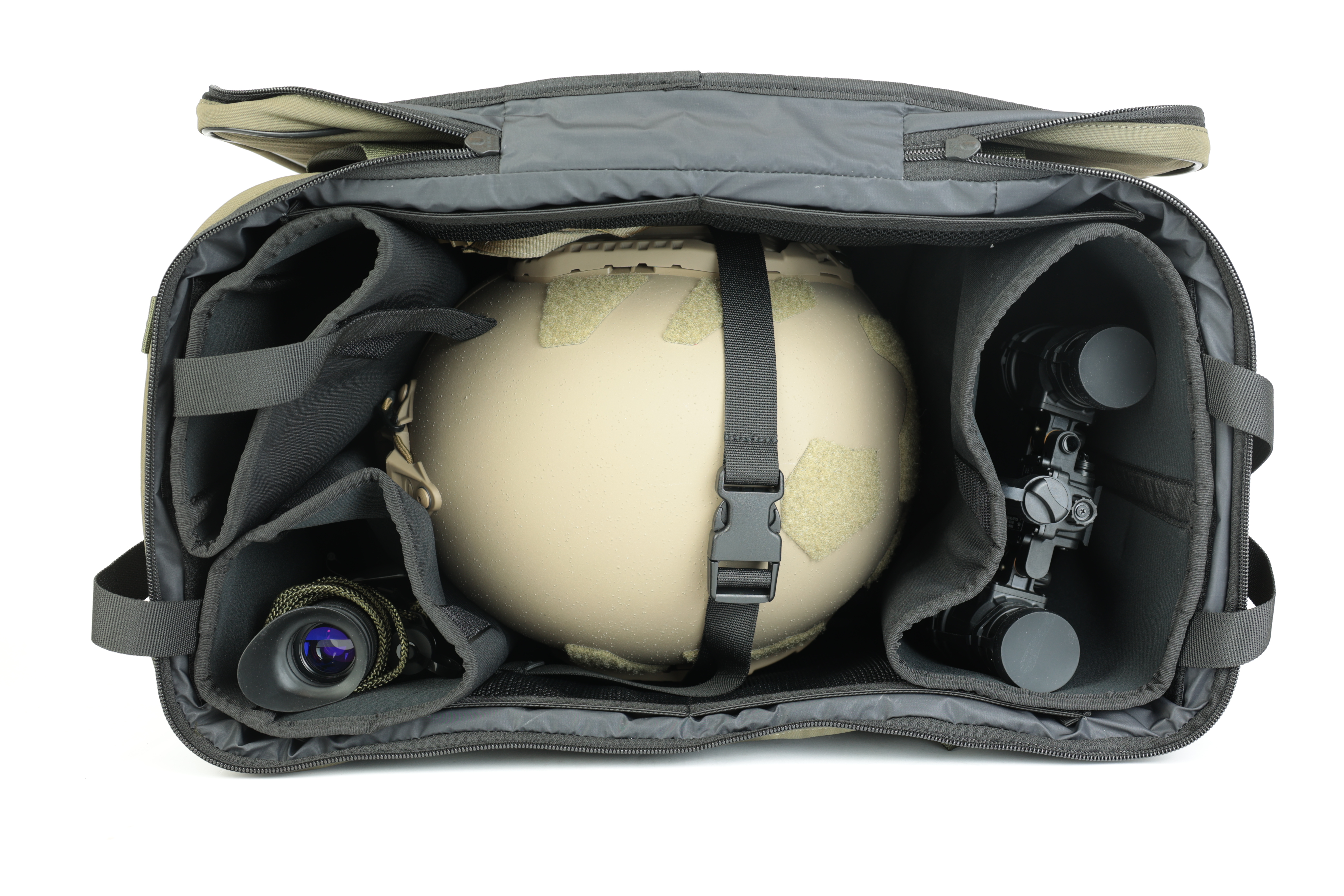 IEA Modulare Helmtasche für Helme, grün