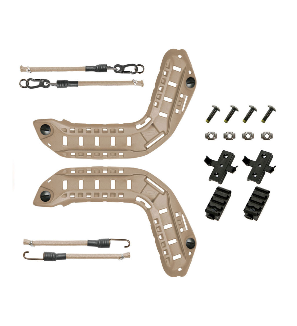 OPS-CORE SKELETON ARC RAILS - FAST MT & SF KIT mit Bungee