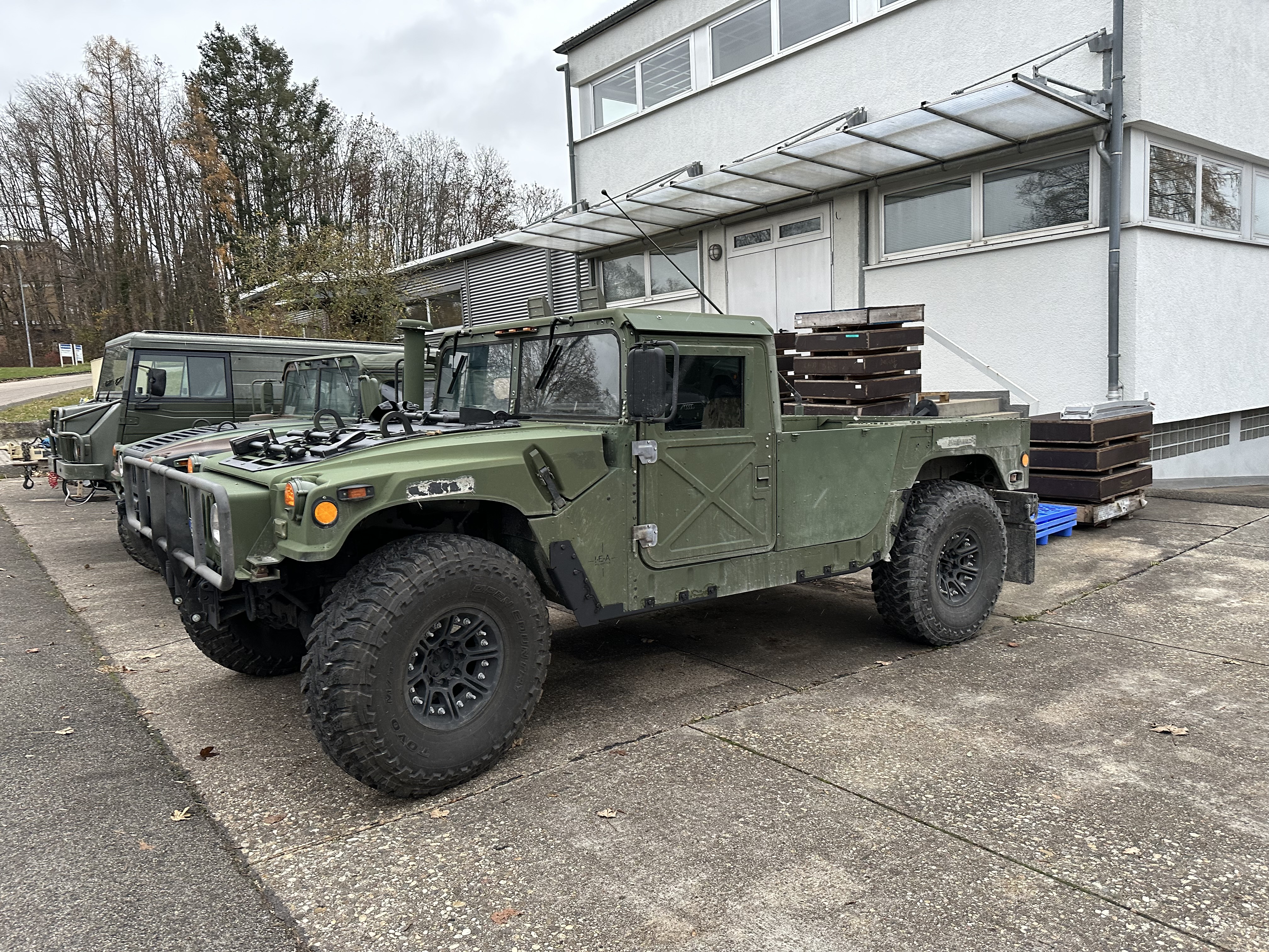 HMMWV HUMVEE Rocker Panel Schwellerschutz Satz