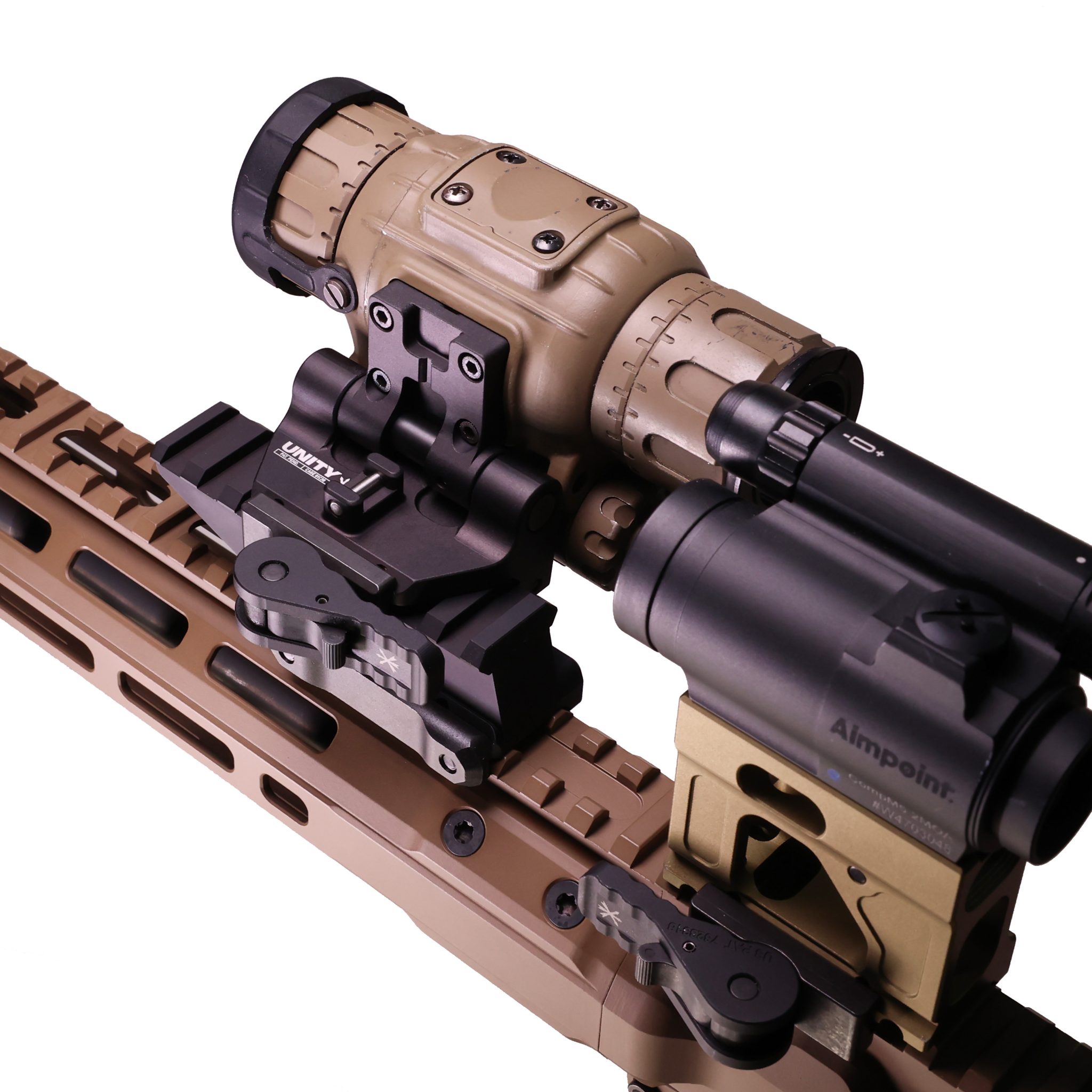 Unity Tactical Combat Thermal Mount VOODOO-S BLK