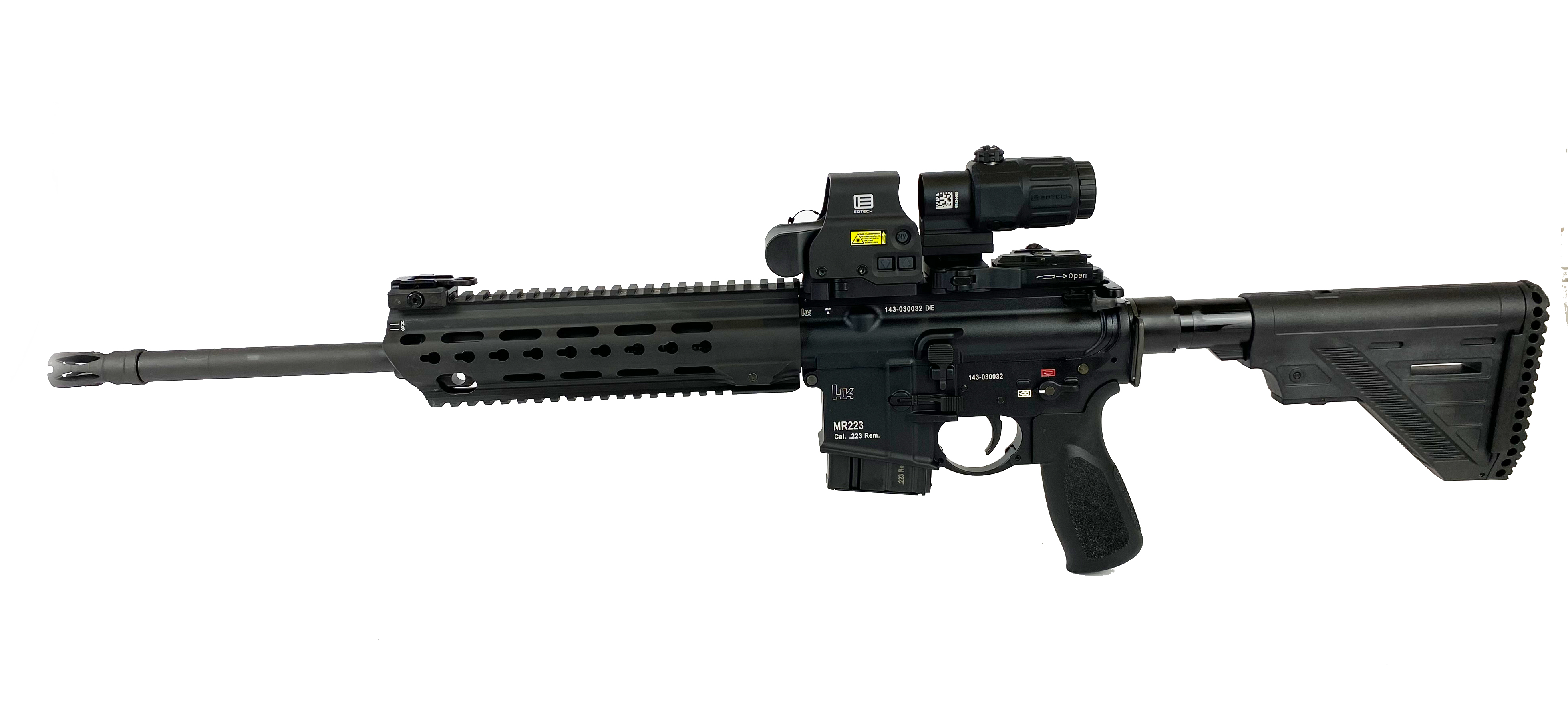 HK MR223 A3 Slim Line 16,5" schwarz + Eotech EXPS3-0 + G33