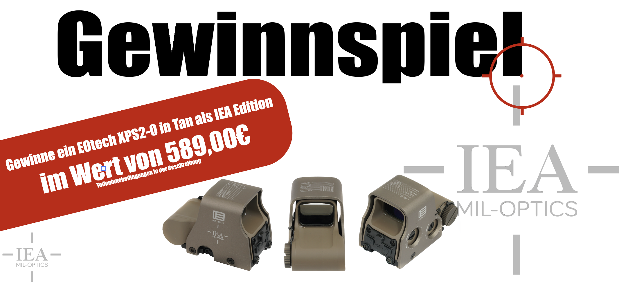 GEWINNSPIEL EOTECH XPS2-0 TAN IEA Edition
