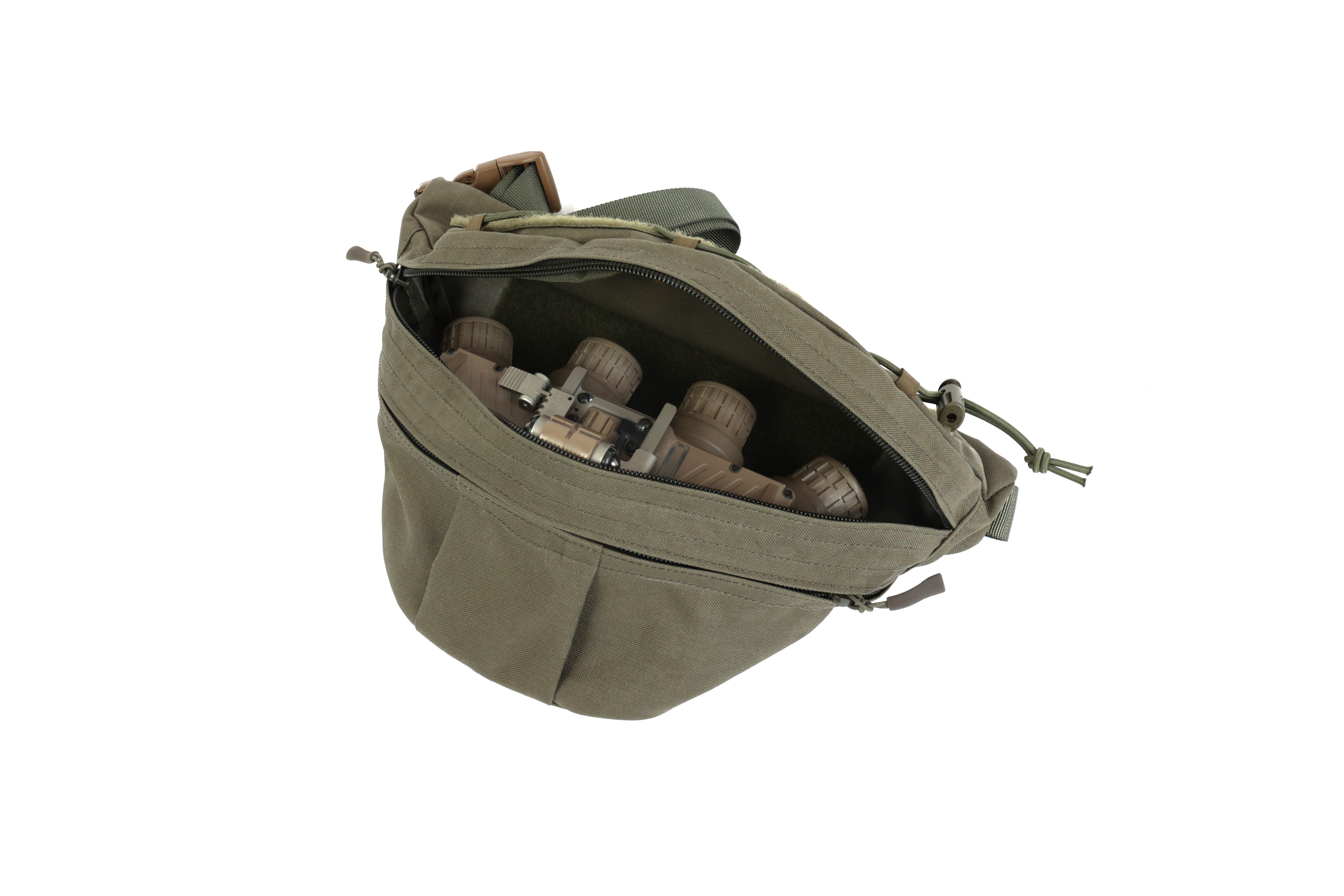 Einsatztasche leicht, Bauchtasche grün GPNVG