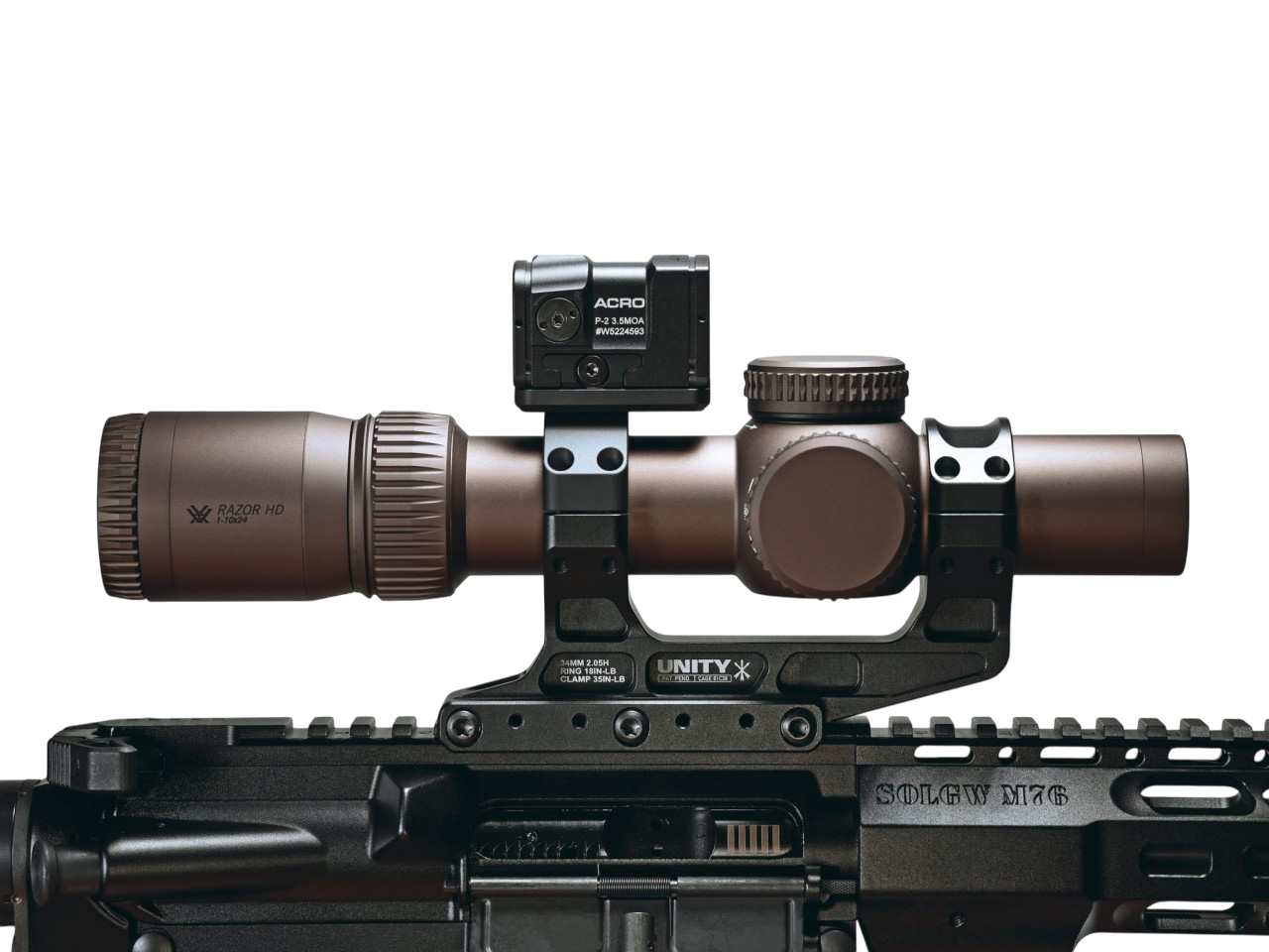Unity Tactical MRDS Top Ring for Fast LPVO