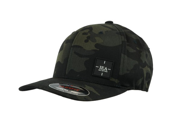 IEA Cap / Mütze Flexfit L-XL mulitcam black